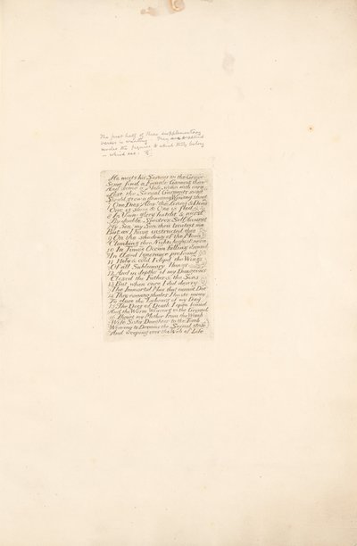 Per i Sessi - Le Porte del Paradiso, Tavola 20, Incontra il suo Salvatore nella Tomba... da William Blake